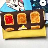 【黃色 多士 吐司】 証件包 雜物 收納 口罩收納 証件套 現貨