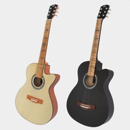 Beginner Acoustic Guitar with Steel Embedded Beginner SS-OP285 String Guitar