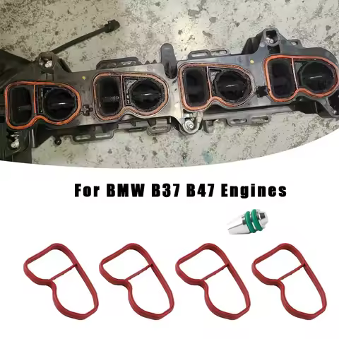 FOR BMW B37 B47 Swirl Flaps Repair Kit Plug with Gaskets Engine Part Accessory for Car Maintenance A