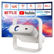 ZDSSY NEW P40 Smart Netflix ProjectorAuto Focus & Keystone Native 1080P Movie with WiFi and Bluetoot