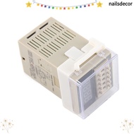 NAILSDECOR Digital Time Relay, 0.01S-9999H 24VAC/DC Time Relay, Precision Timing LCD Display DH48S-2