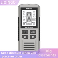 💥【Low price】✨LIQINGQ✨ เครื่องตรวจจับโลหะติดผนังแบบ6 in 1เครื่องตรวจจับความลึกของผนังหมุดไม้โลหะเครื่
