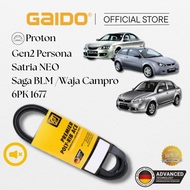 GAIDO Fan Belt Proton Saga BLM/Gen2/Persona/Waja Campro/Satria NEO 6PK1677