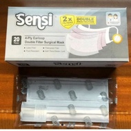 masker sensi earloop 4 play double filter surgical