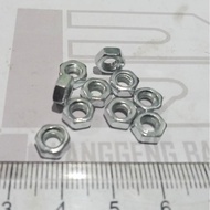 10 PCS White M4 Nuts / 4mm Nuts Key 7