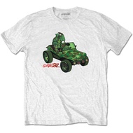 Gorillaz 'Green Jeep' T Shirt OFFICIAL MERCH cotten tee