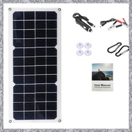 12V 30W Solar Panel Car Van Boat Caravan Trickle Portable Battery Charger Solar Charging Panel Easy