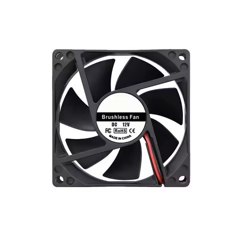 8025 8cm Dual Ball Cooler 80 x 80 x 25mm DC 12V 24V 2pin 80mm Comptuer Case Cooling Fan Suitable for