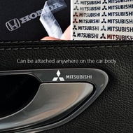 Mitsubishi Car Logo Metal Sticker 3D Creative Decoration Window Door Interior Badge For Mitsubishi X