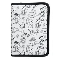 🇯🇵日本直送 Peanuts Snoopy Pouch Wallet Multifunction Travel Bag Passport Holder Document Storage Pocket 