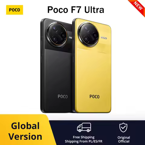 New POCO F7 Ultra Global Version Smartphone Snapdragon®8 Elite 50 MP triple camera with 6.67 "120Hz 