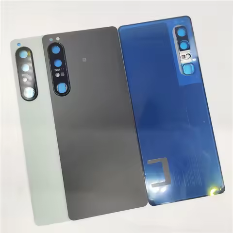 A+++ Rear Door Case For Sony Xperia 1 IV XQ-CT72 XQ-CT54 Glass Battery Back Housing Cover Repair Rep