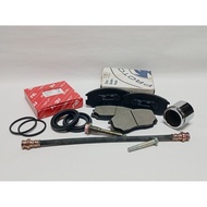 PROTON SAGA C21 8V 12V ISWARA WIRA 1.3 1.5 FRONT BRAKE PAD BRAKE HOSE CALIPER PISTON REPAIR KIT & PI