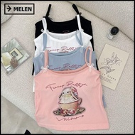 MELEN Sleeveless Top, Sweet Rabbit Print Graphic Tank Top, Cute Causal  Gentle Vest Summer