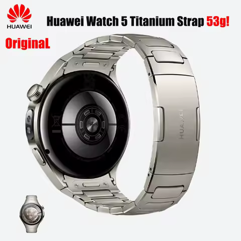 Huawei Original Titanium Strap for Huawei Watch5,53g Titanium Watchband for Huawei Watch5 46mm Smart