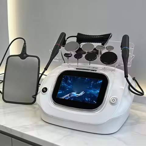 448kHz Tecar Therapy Machine Breast Massage 448K Physio Therapy Indiba Master 448kHz Therapy Fat Red