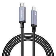 TREBLEET 40Gbps USB4 Cable Compatible with Thunderbolt 3, Thunderbolt 4, 6.6ft (2m), 100W, 5K@60Hz,