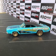 HW Hot Wheels '69 Dodge Charger Turquoise 2nd Loose - 2014 Road Trippin'HW