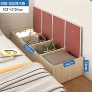 全城熱賣 - 床尾櫃 簡約現代小櫃子 窄夾縫床頭置物櫃 出租房牆邊長條收納儲物櫃