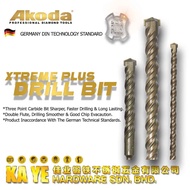 AKODA 14mm - 22mm XTREME PLUS Rotary Hammer Drill Bits