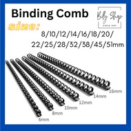 Binding Comb / Comb Binding / Comb Binder Rings / Plastic Comb Rings / Binding Rings / Binding Comb 
