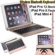 New Luxury Slim Aluminum Wireless Bluetooth Keyboard Case Cover for Apple iPad Pro 9.7inch iPad pro1