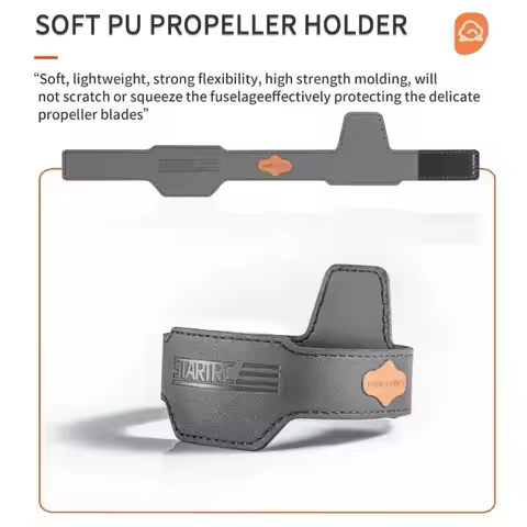 For DJI Mini 4 Pro Accessories Paddle Retention Strap For DJI Mini 4 Pro Propeller Holder Black Beam