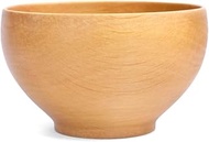 Kanyu S22-1-3s Soup Bowl, Na Alder Wood, φ4.5 x 2.7 inches (11.4 x 6.8 cm)