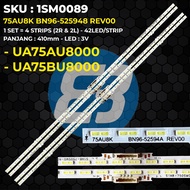 Samsung 75 Inch TV Backlight UA75AU8000 UA75BU8000 75AU8K BN96-525948 REV00