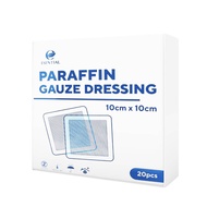 ESENTIAL Paraffin Gauze Dressing 10cm x10cm with 20s - Medical Supplies Gauze Dressing 纱布