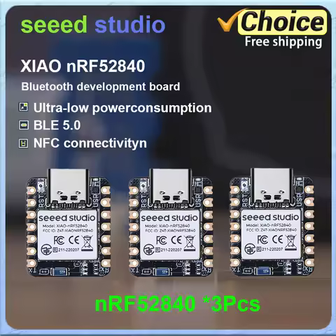 XIAO nRF52840 BLE development board Supports Arduino / CircuitPython- Bluetooth5.0 for IoT and TinyM
