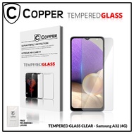 " "" Samsung A32 - COPPER TEMPERED GLASS FULL CLEAR