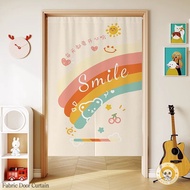 Cartoon Door Curtain Partition Curtain Kitchen Bedroom Room Door Decoration Hanging Curtain Home Kitchen Block Curtain Curtain