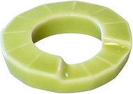 Figure Moon Kiln Made in Japan Chopsticks Rest Nest Cat Yanagi 1.6 x 1.6 x 0.4 inches (4 x 4 x 1 cm)