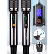 [Produk Premium] Mikrofon Tanpa Wayar SAST/Ok-123 untuk KTV Rumah, Penyanyi, Pembesar Suara Pentas, 