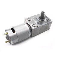 Motor giảm tốc 12v 5 vòng 385 trục 6mm 24v 10 vòng dùng chế máy móc robot xe điện đồ chơi động cơ gi