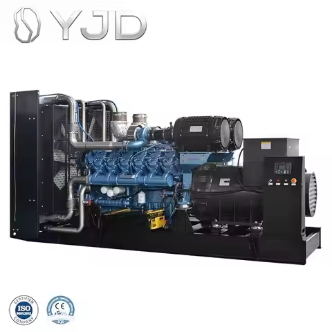 DYJD WETECH WTB-60GF 100-160kW Auto Start Remote Start Open Frame Diesel Generator with ATS