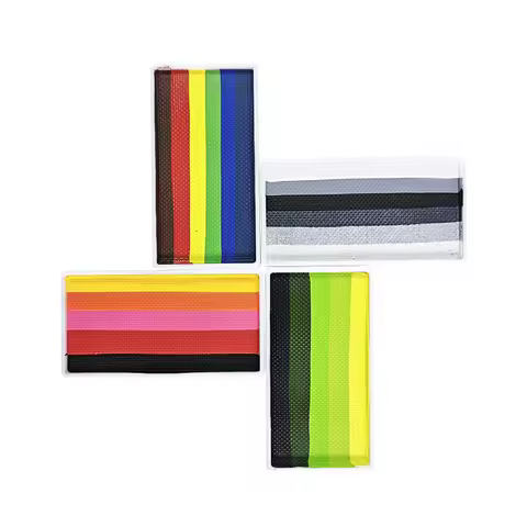 Rainbow Split Cakes 20g Body Art Face Painting Water-based Holiday Adults Kids Cosplay Fancy Dress C