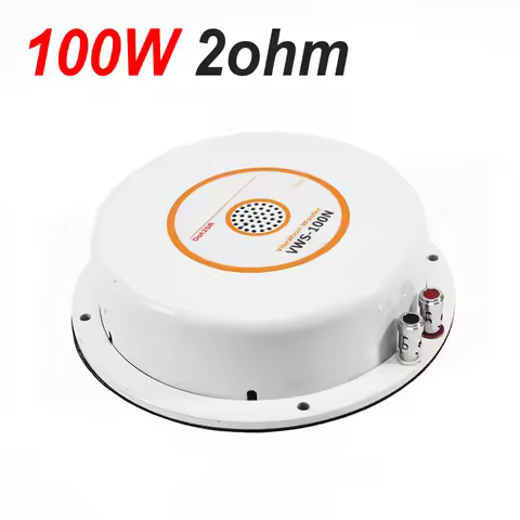6inch Resonance Speaker 2ohm 100W Tactile Transducer Low Frequency Vibration Shaker Bass Woofer Car 