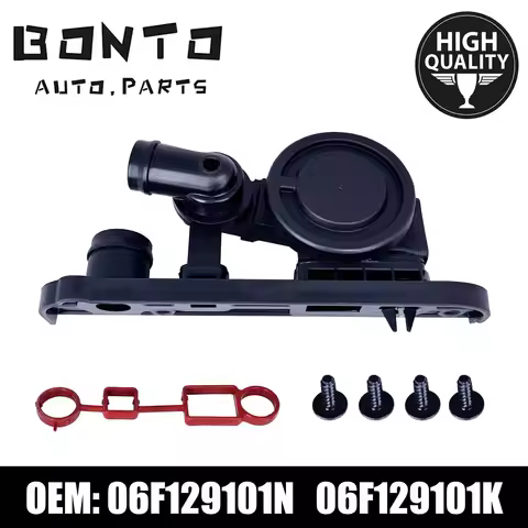 BONTO PCV Crankcase Vent Valve For 2006 2007 2008 Audi A3 A4 Quattro 2.0L 06F129101N 06F129101L 06F1