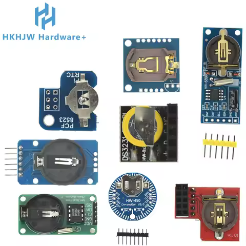 PCF8563 DS3231 PCF8523 AT24C32 DS1302 DS2121SN  IIC Precision RTC Real Time Clock Memory Module