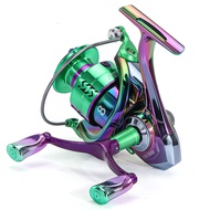 Sougayilang【COD】Joran pancing Reel Pancing Seri 1000-5000 Reel Pancing Warna Warni Maks 10KG Gulunga