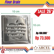 FLOOR DRAIN ARCEL 669-4" CP (B) 10X10 AFFUR BATHROOM FLOOR BATHROOM GOT Strainer