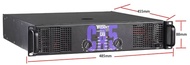 TRIDENT CA-5 Power Amplifier 430Watts x 2RMS PURE COPPER