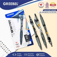 GREEBEL Gel Pen GP-503 Writec 0.5 Black Gel Pen / Gel Ballpoint Pen Gel Pen