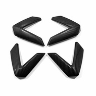 Suitable FOR Audi A3 Inner Door Handshake Trim ABS Carbon Fiber Pattern FOR Audi A3 2021+Car Accesso