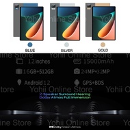 Ready Stock in Malaysia ✨2025 NEW 5G Tablet Samsung Galaxy Tab S9 AI 12 Inch Tablet 16GB+512GB Learn