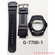 bip strap Aksesori ☾☼✕CASIO G-SHOCK BAND AND BEZEL G7700 G7710 100% ORIGINAL