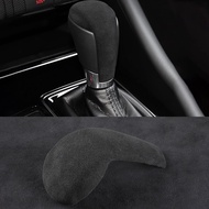 1pcs Alcantara Car Gear Shift Knob Cover Sticker Auto Interior Accessories For Mazda CX5 CX3 CX8 CX9 CX-3 CX-5 CX-8 CX-9