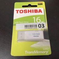 【全新】 TOSHIBA 隨身碟16GB 白色USB2.0